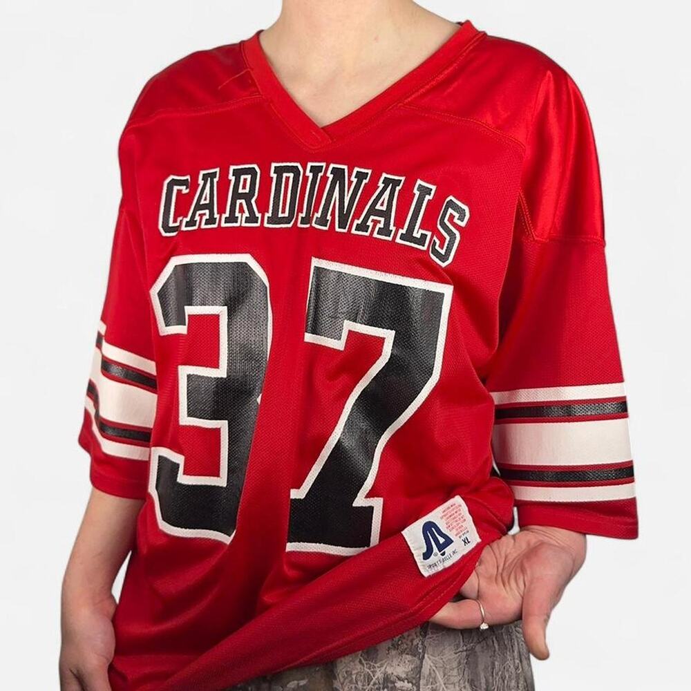 Vintage cardinals #37 j. david football jersey sports belle inc Size XL
